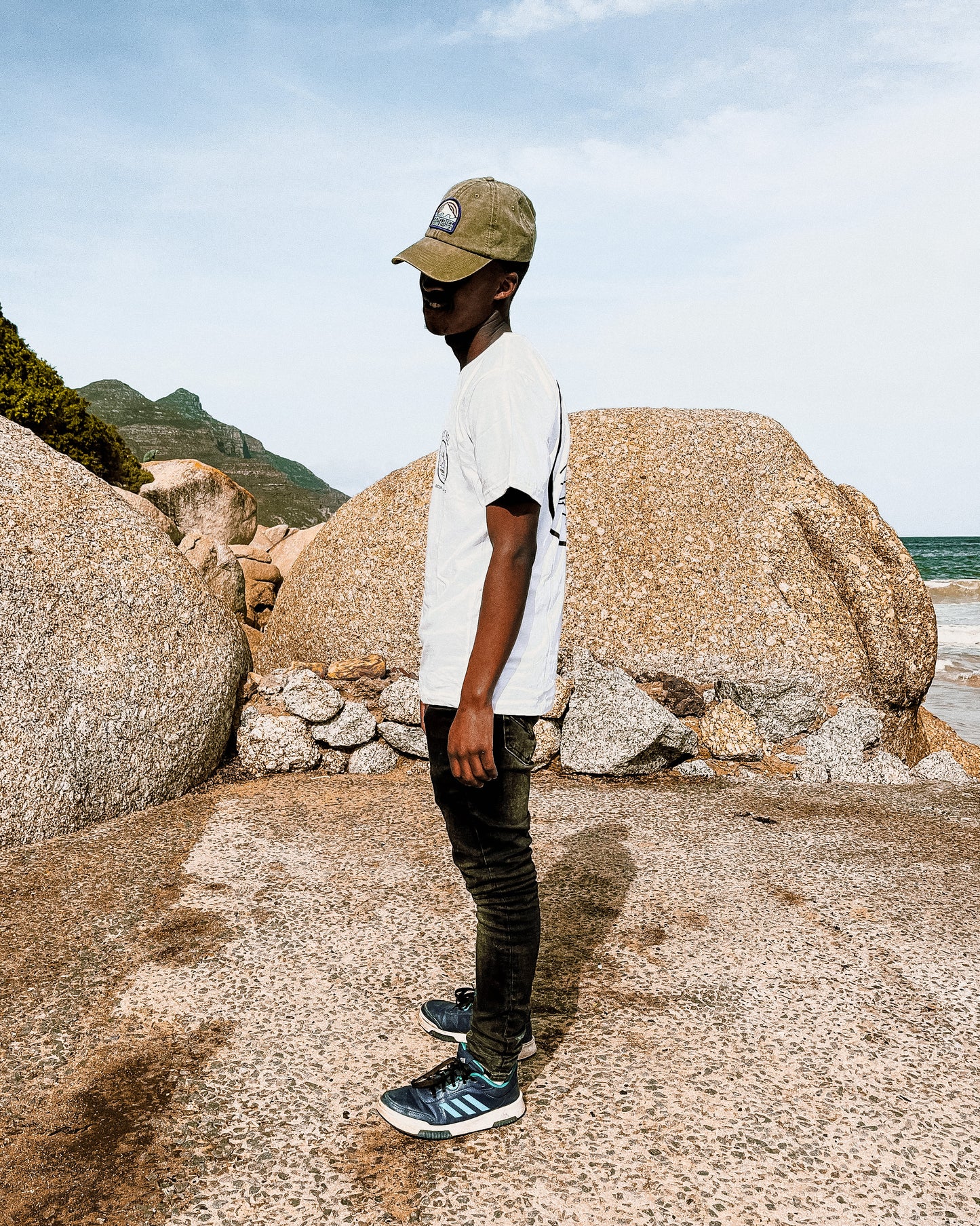 Sentinel Ocean Alliance / White Old School Logo Tee