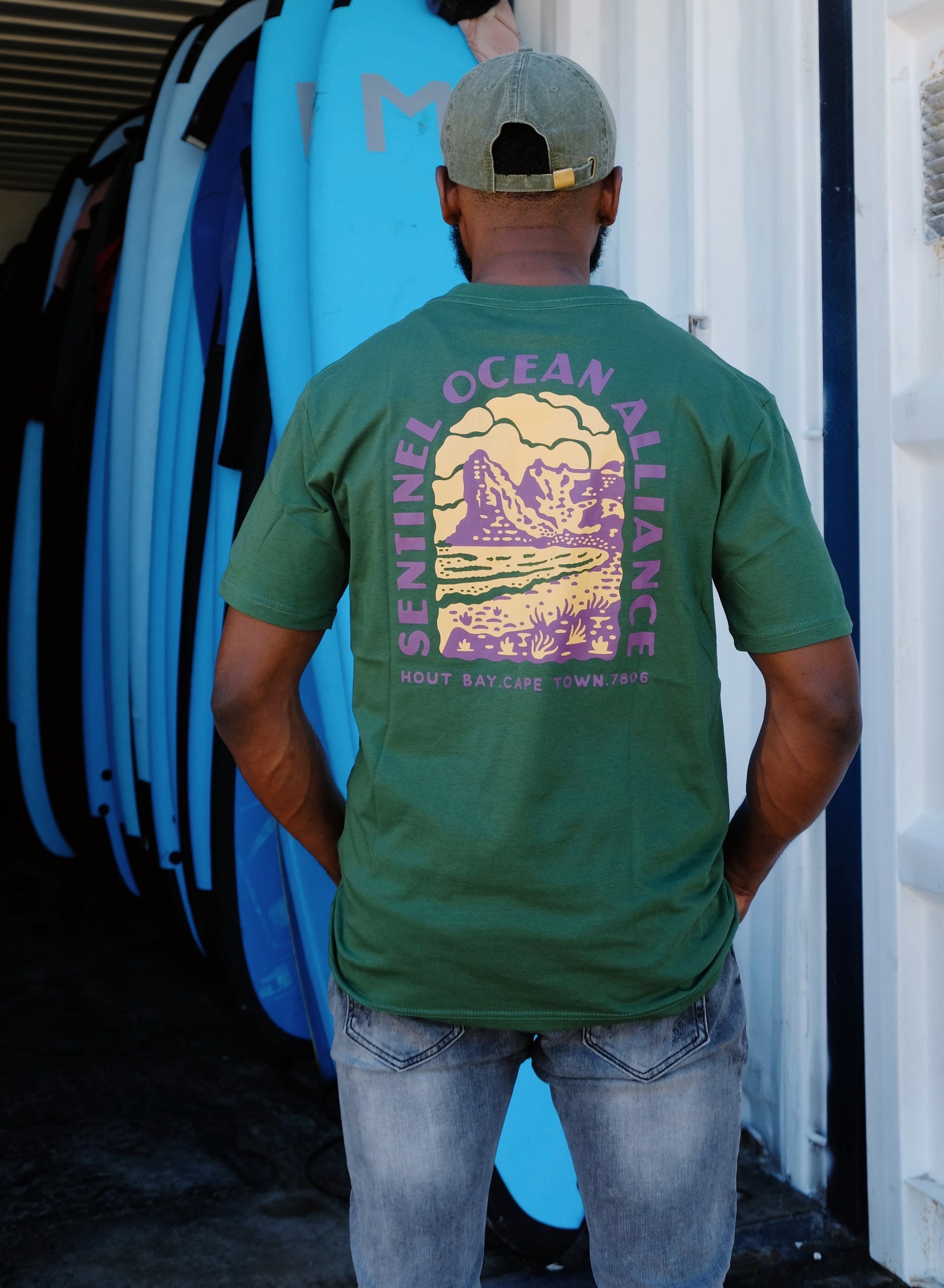 SOA Mountain T-shirt Kelp Green