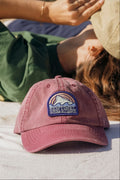 SOA Sunset Cap In Maroon