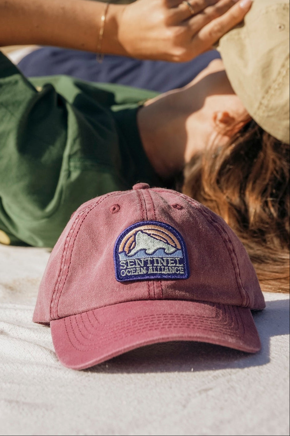 SOA Sunset Cap In Maroon