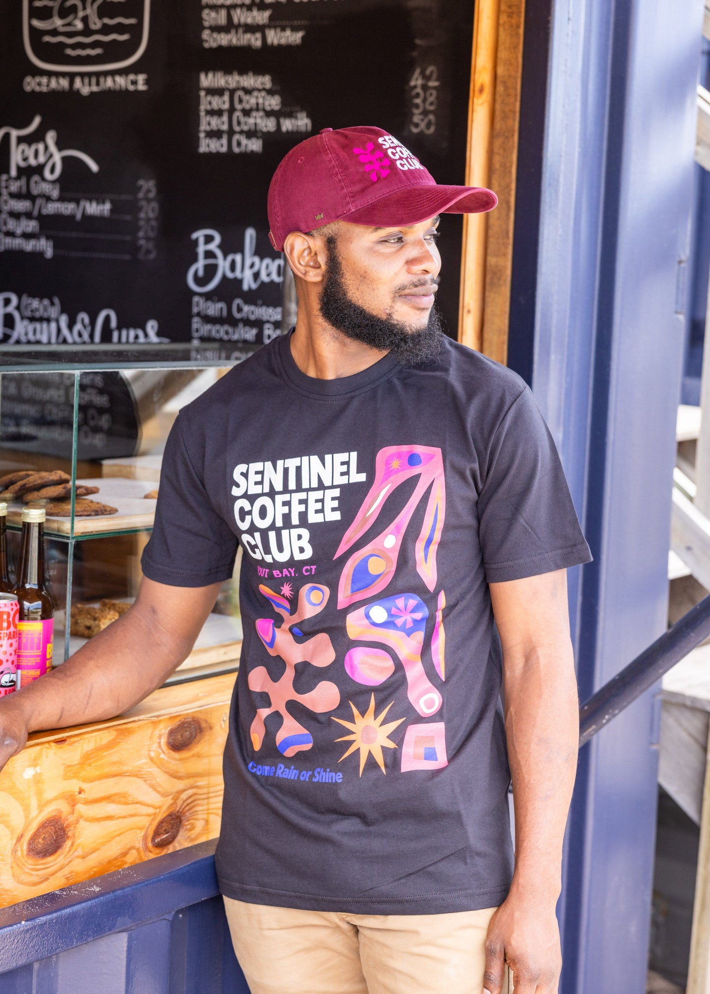 Sentinel Coffee Club / Xee Summer Black Tee