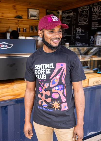 Sentinel Coffee Club Xee Summer Black Tee