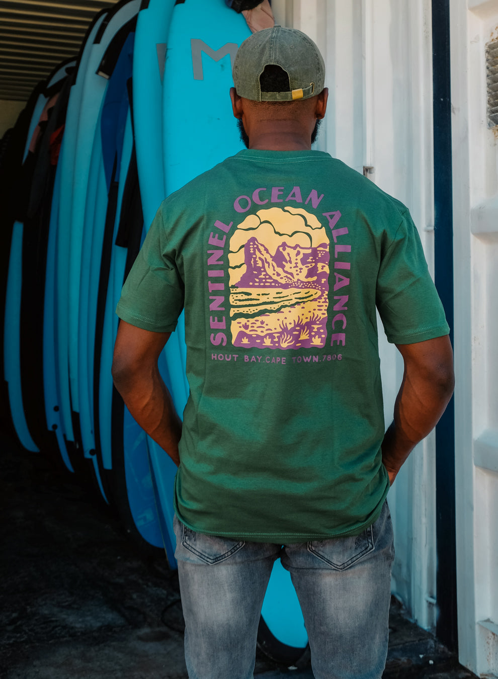 SOA Kelp Green Mountain Tee