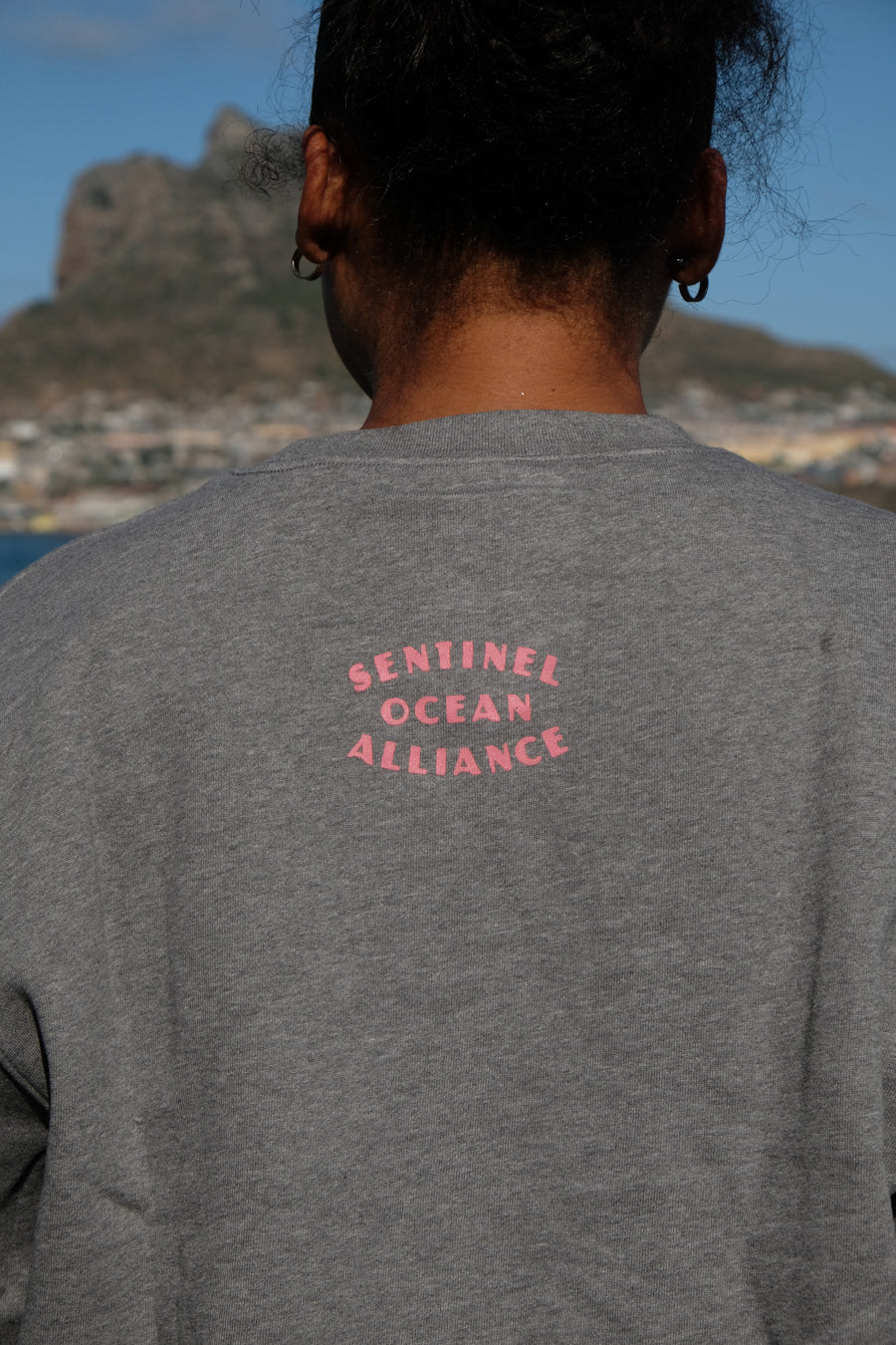 SOA Mountain Sweater In Grey Pink