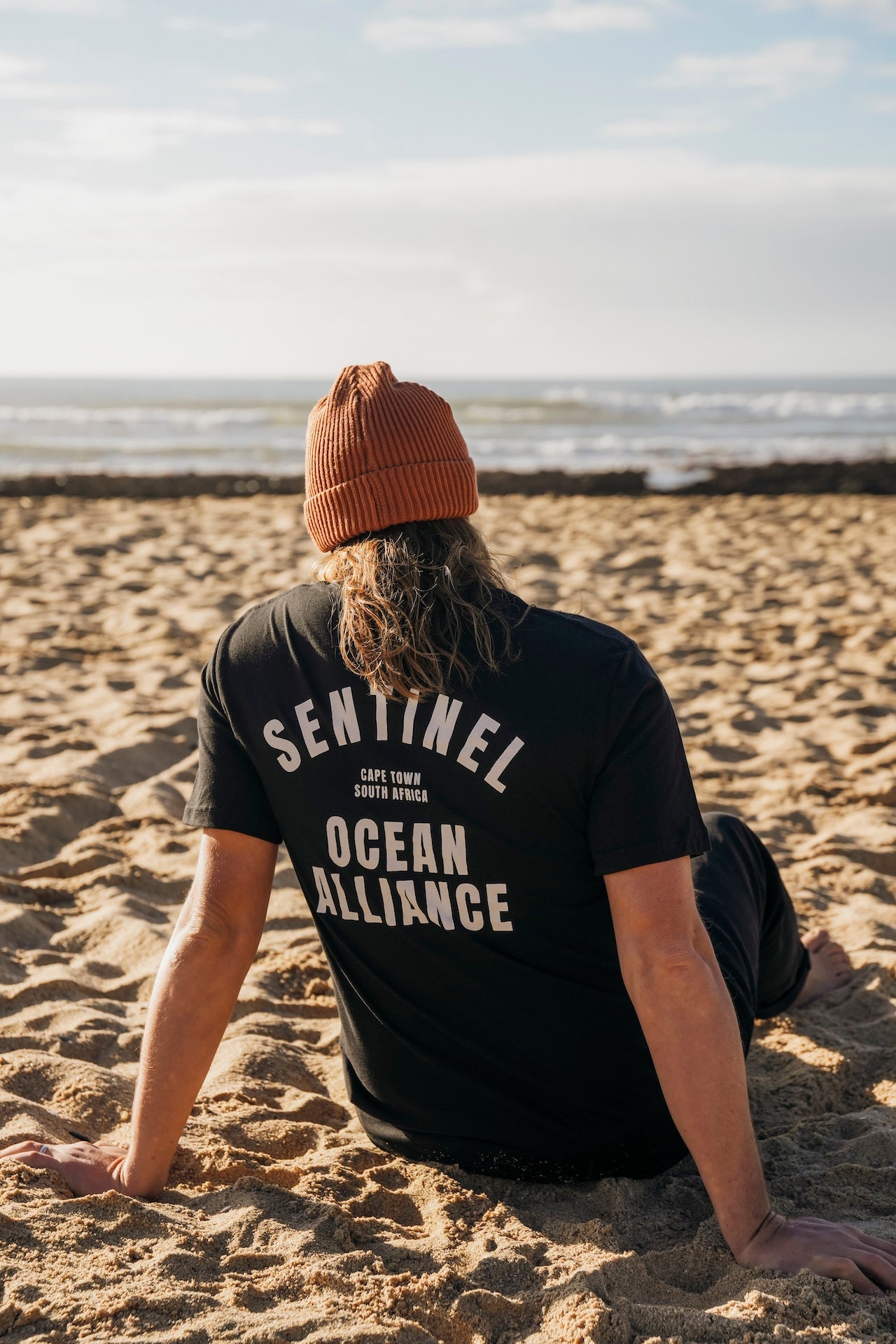 SOA Black & White Fan Tee