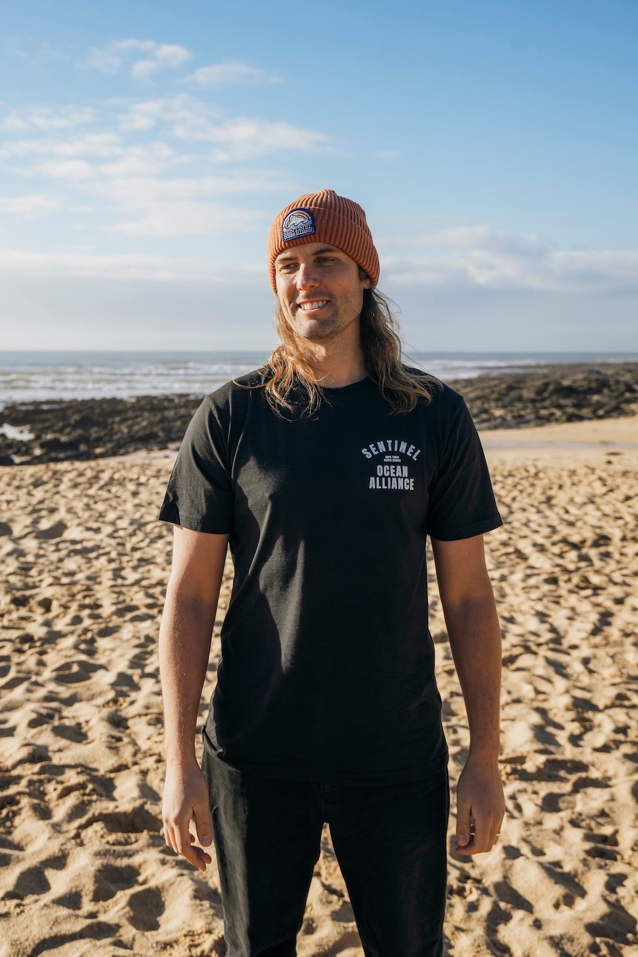 SOA Black & White Fan Tee