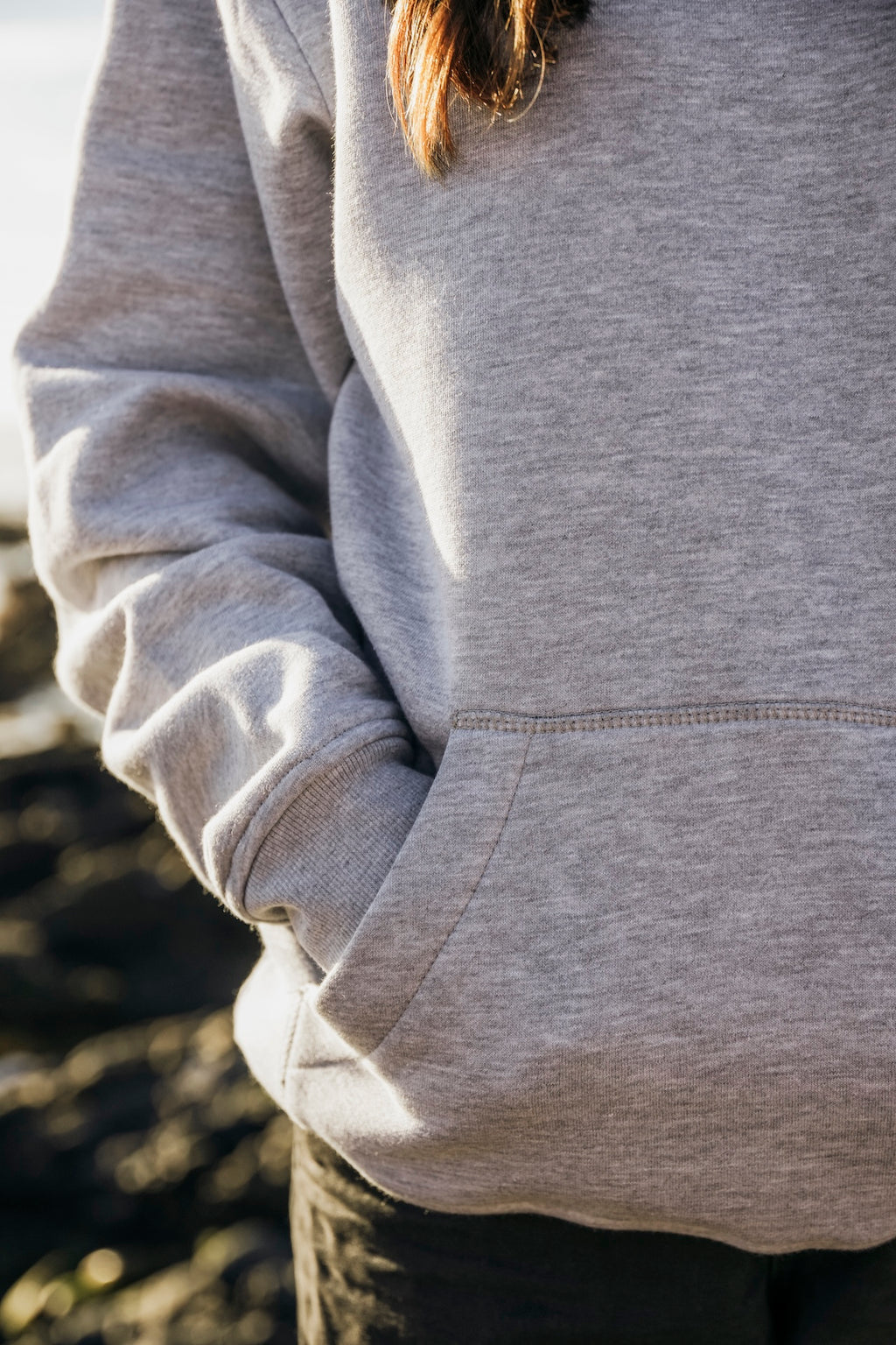 SOA Mountain Hoody In Grey Yellow