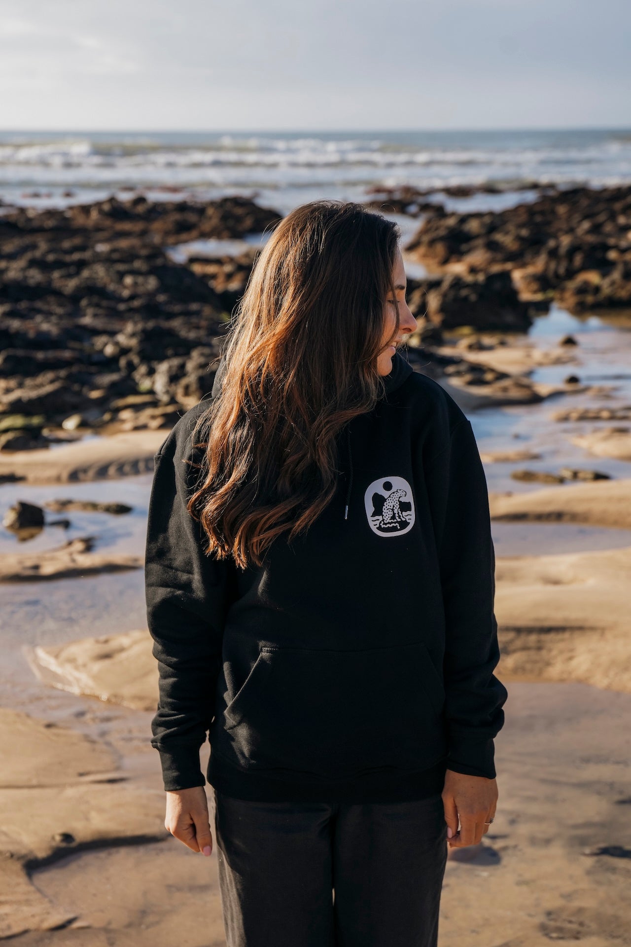 New Core Black Hoodie