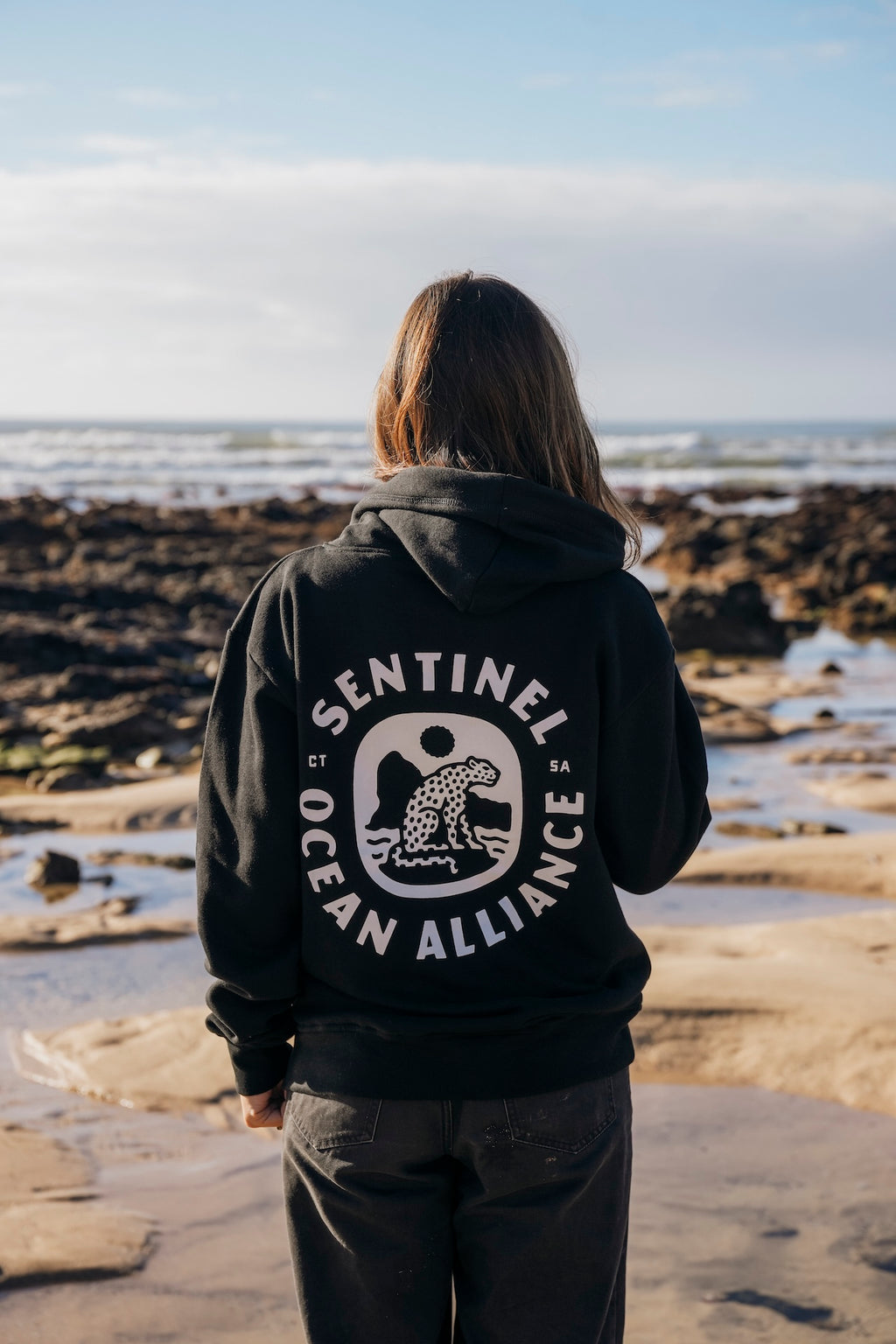 New Core Black Hoodie