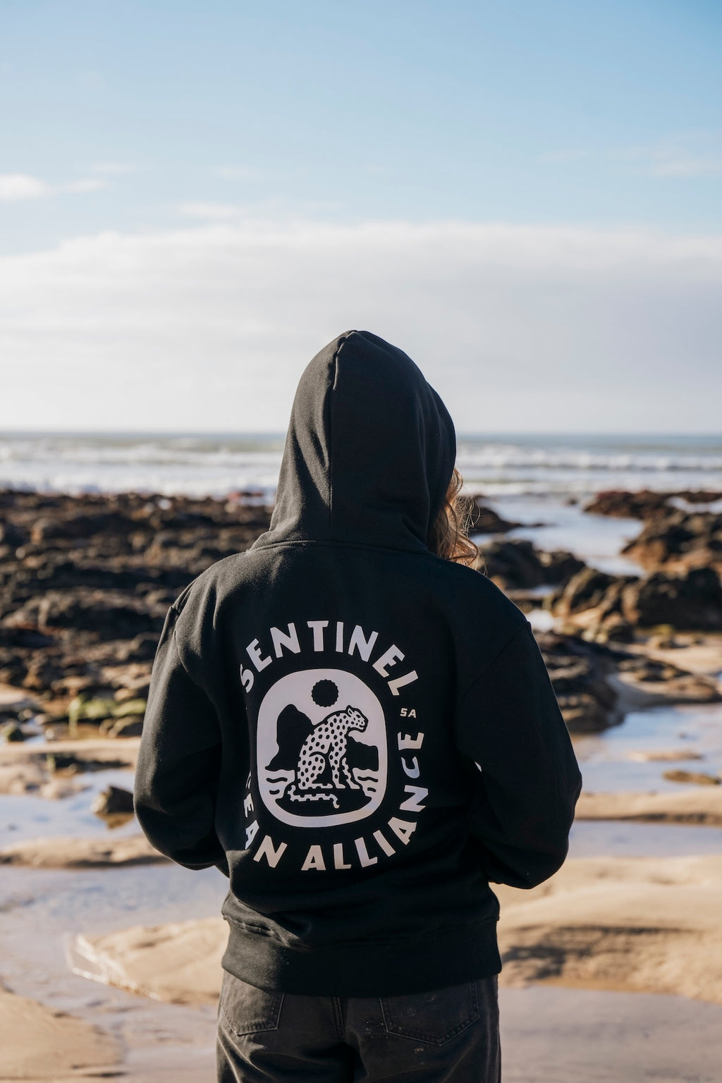 New Core Black Hoodie