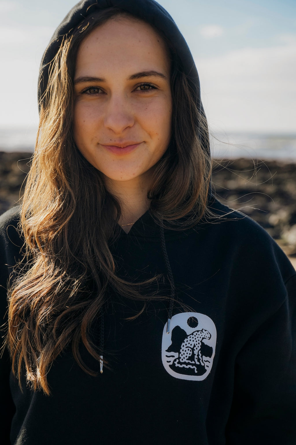 New Core Black Hoodie