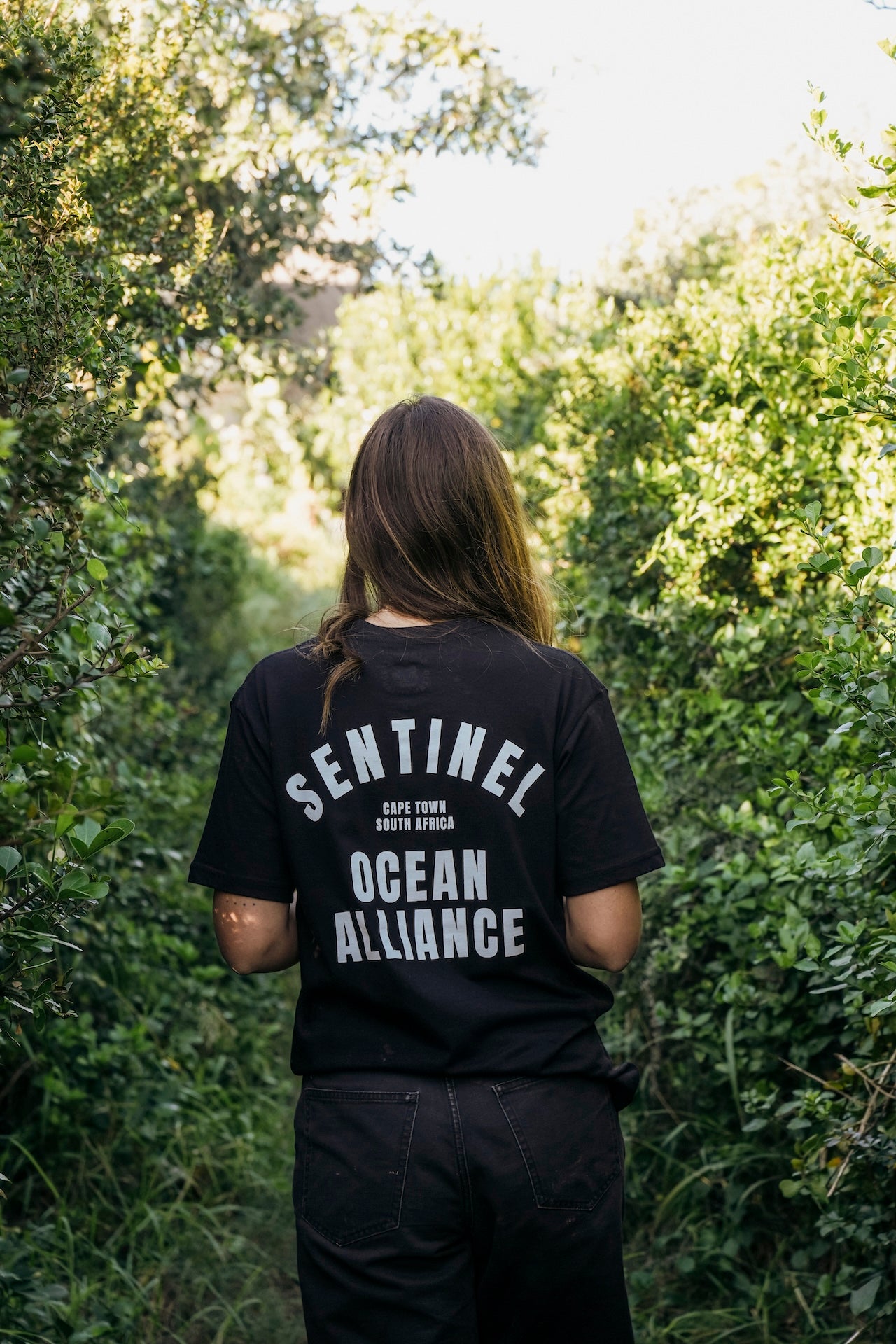 SOA Black & White Fan Tee