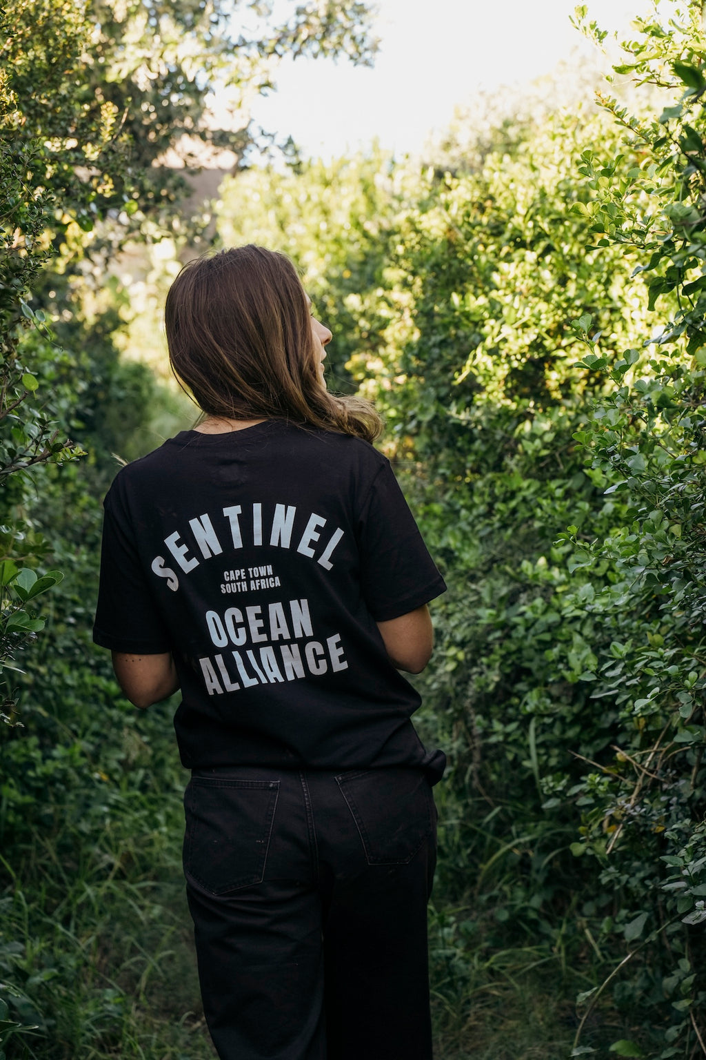 SOA Black & White Fan Tee