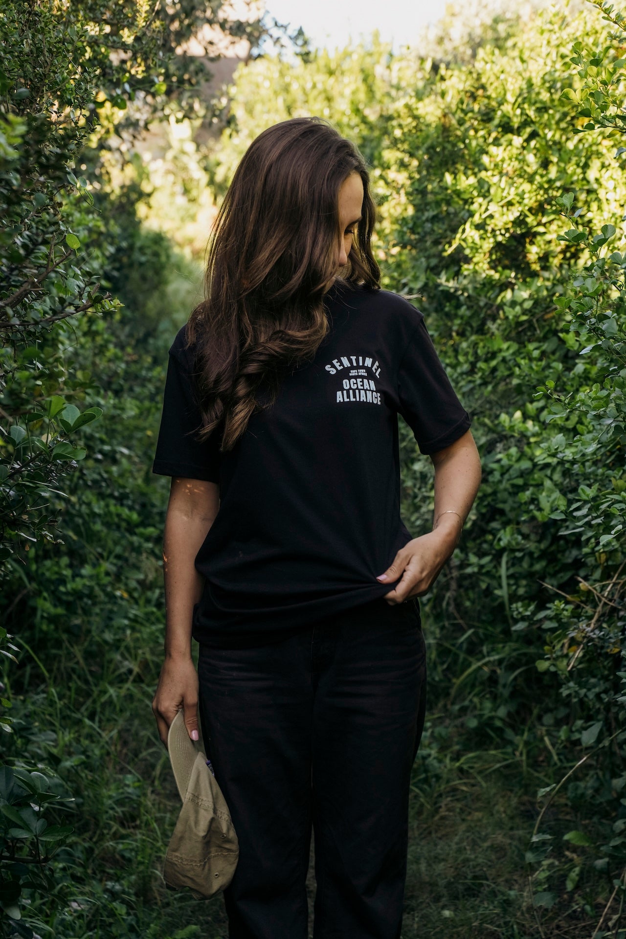 SOA Black & White Fan Tee