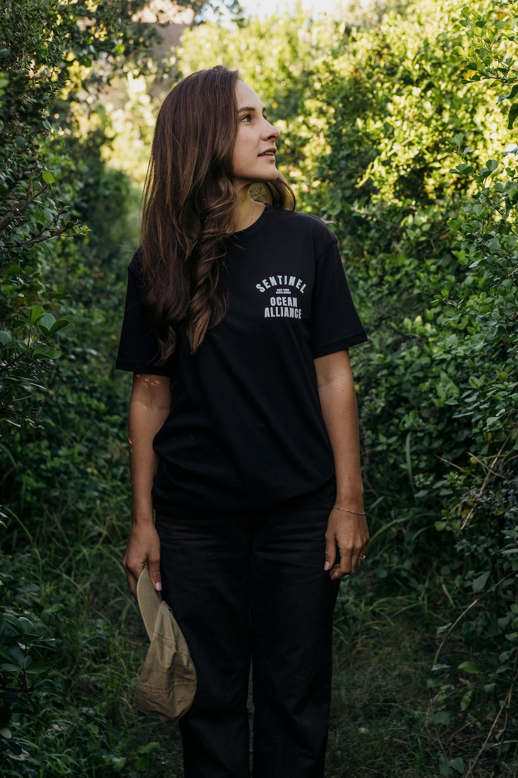 SOA Black & White Fan Tee