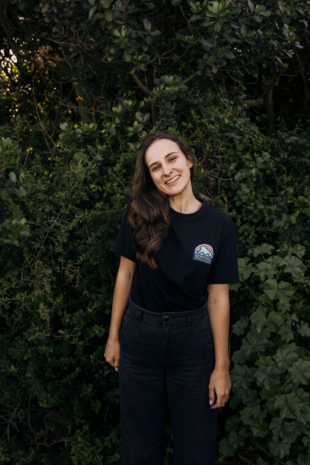 SOA Black Sunset Logo Tee