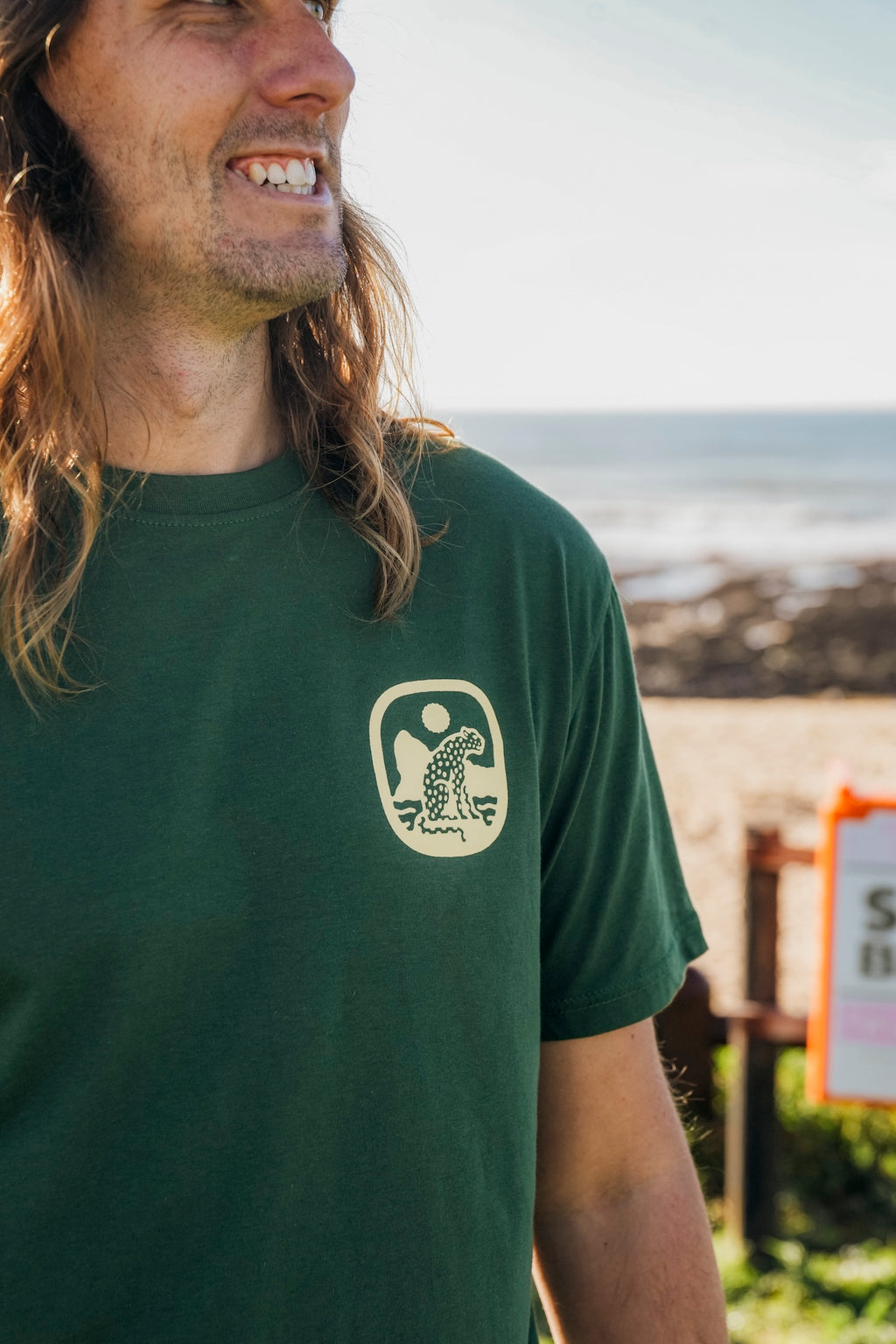 SOA New Core T-Shirt In Green & Gold