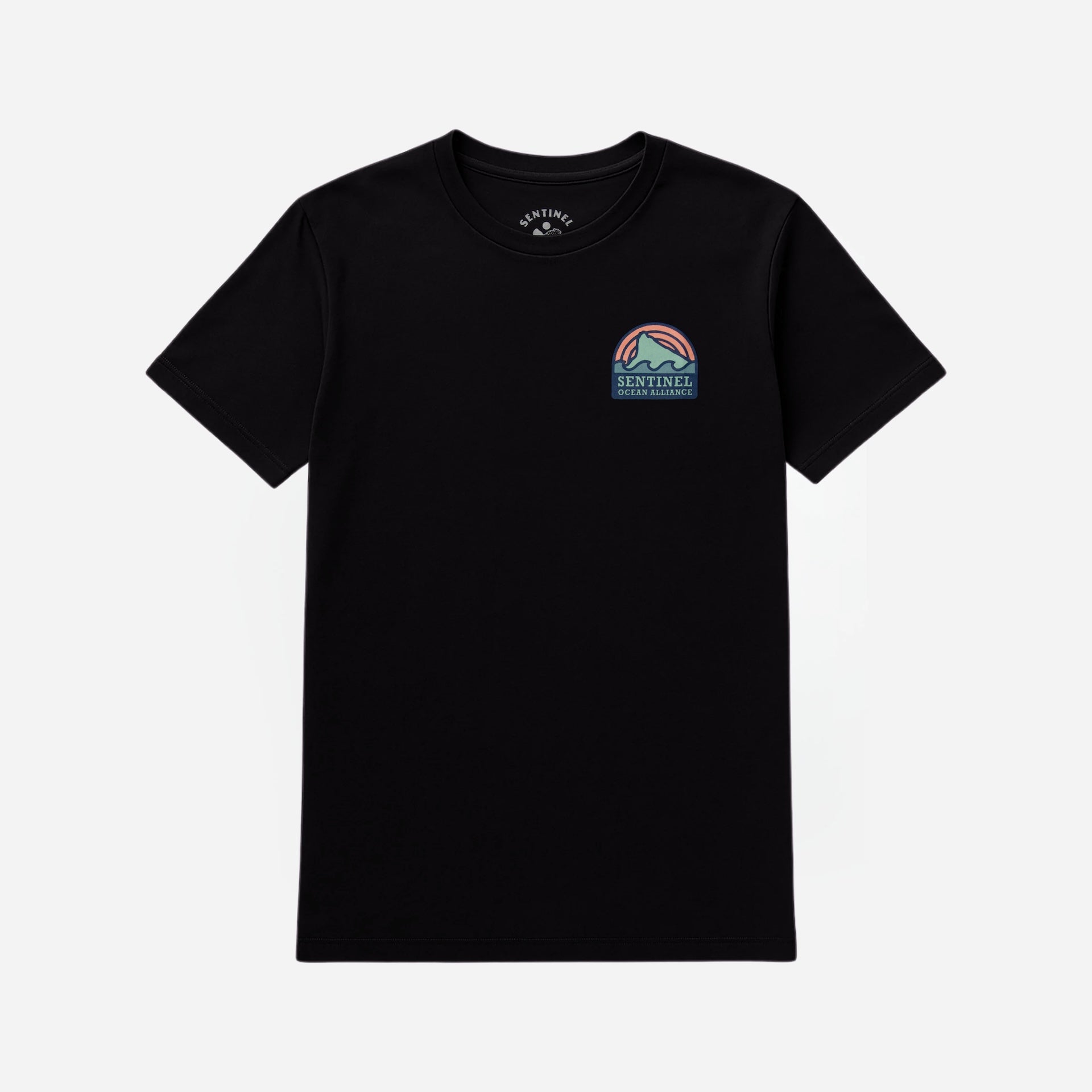 SOA Black Sunset Logo Tee