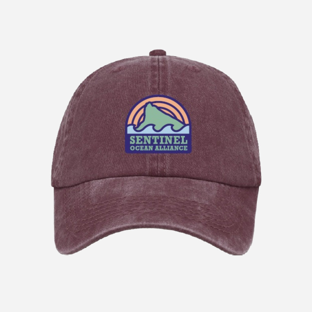 SOA Sunset Cap In Maroon