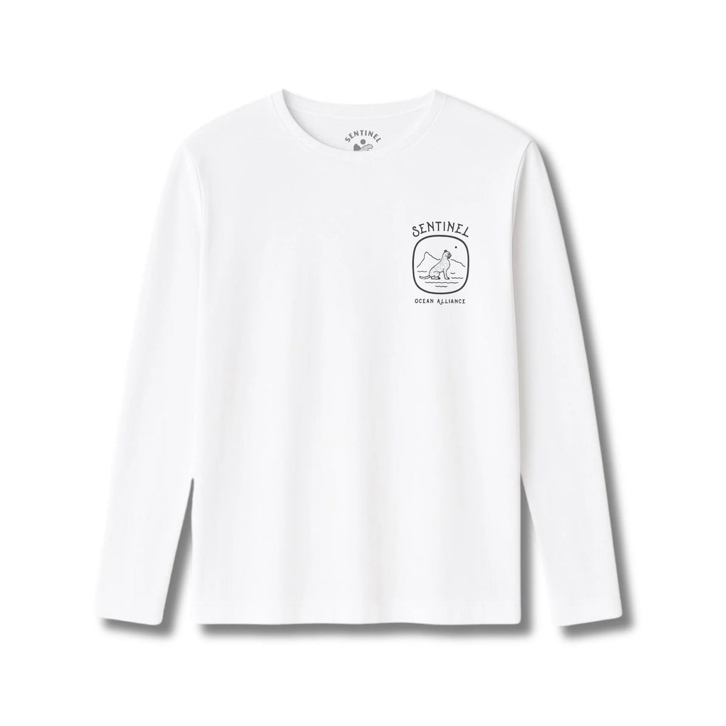 SOA Core White Long Sleeve Tee