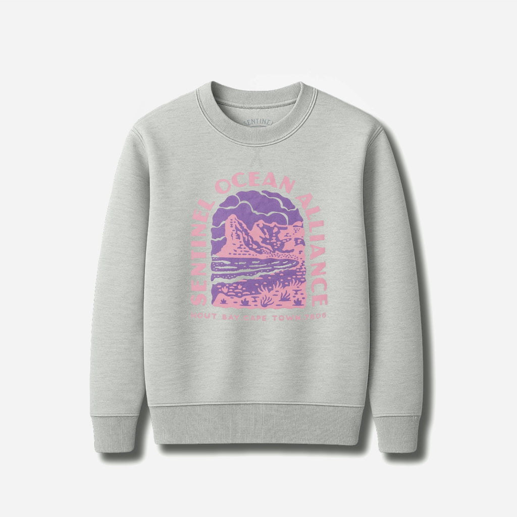 SOA Mountain Sweater In Grey Pink