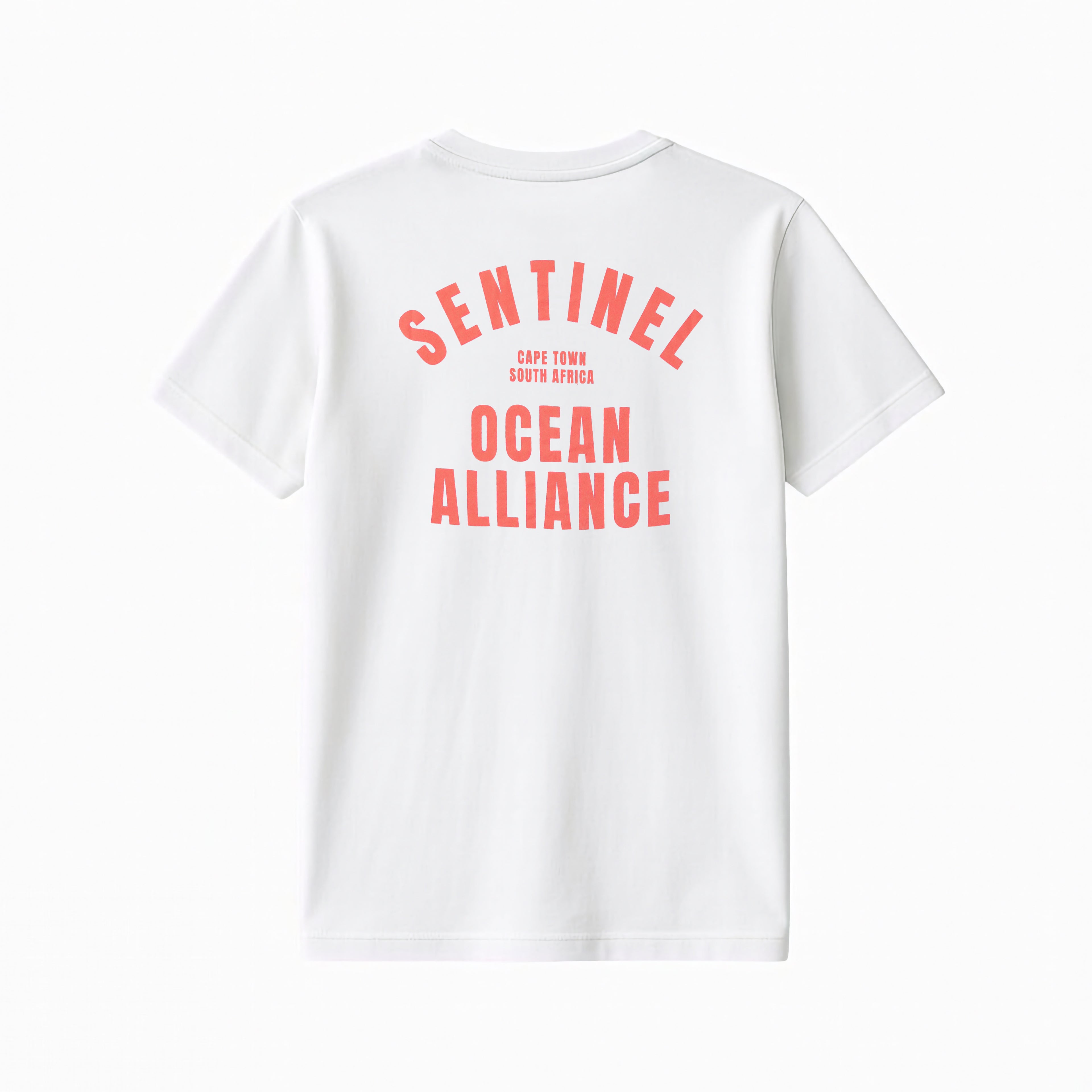 SOA White & Orange Fan Tee