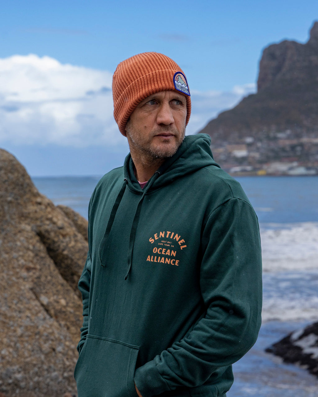 New Core Bottle Green Hoodie