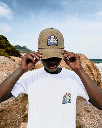 SOA White Sunset Logo Tee