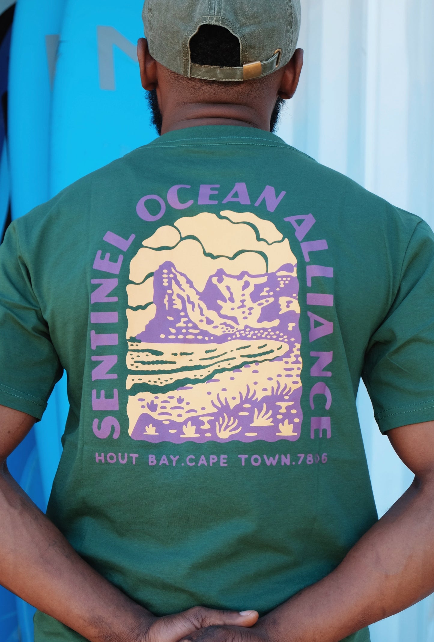 SOA / Bottle Green Mountain Tee